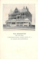 Ocean Grove, New Jersey THE ARBORTON Monmouth Co Seaview c1910s Vintage Postcard