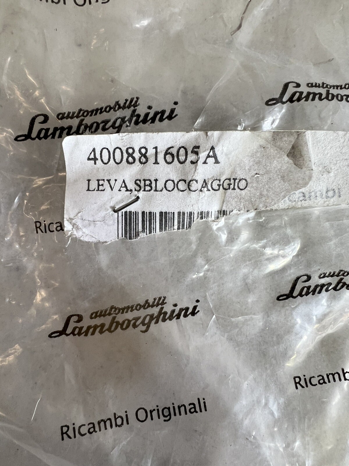 LAMBORGHINI GALLARDO RELEASE LEVER 400881605A GENUINE G2U