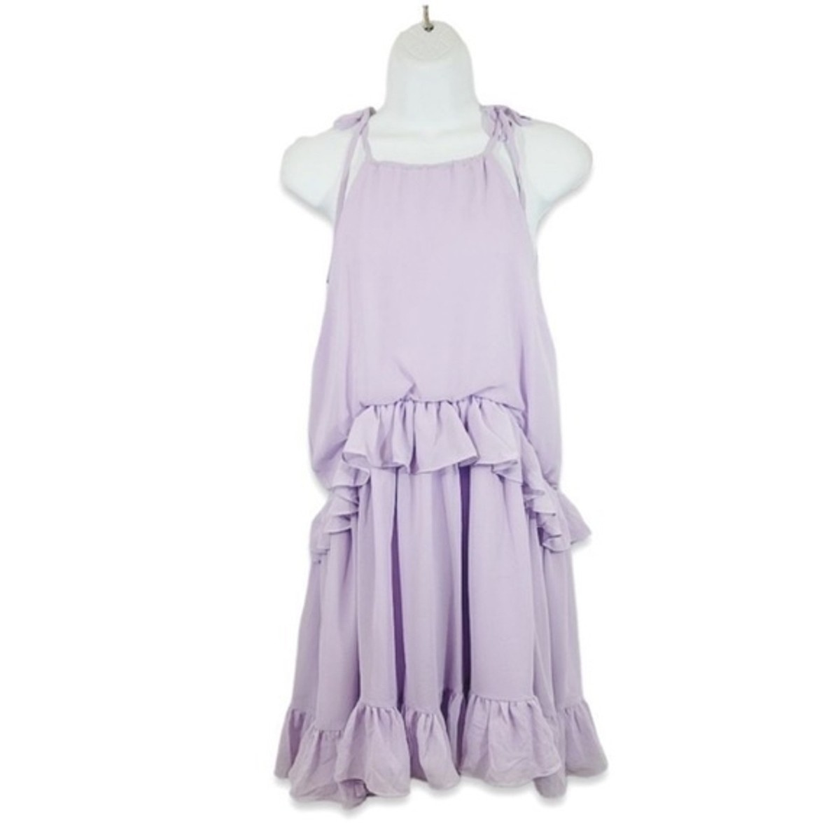 NWT Lovers + Friends Banks Mini Dress in Pastel Lilac Size XS