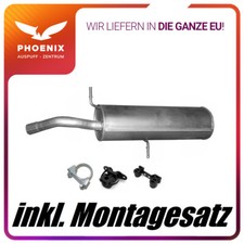 Citroen C4 I 1.6 VTi Fließheck Coupe Endschalldämpfer Auspuff Mit E-Prüfzeichen