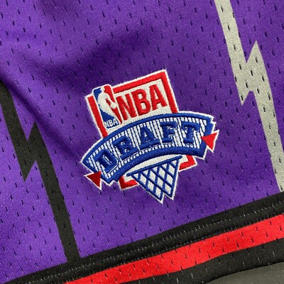 100% Authentic Just Don 95 96 Toronto Raptors Mitchell Ness Shorts