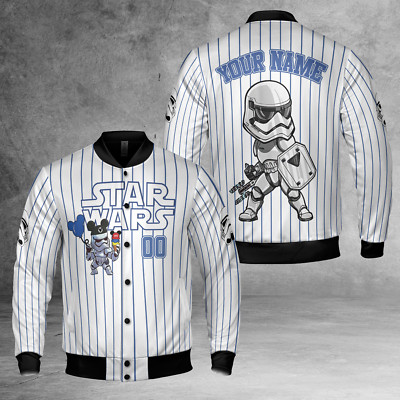 Personalized Never Too Old For Stormtrooper Galaxy's Edge Star Wars Jacket