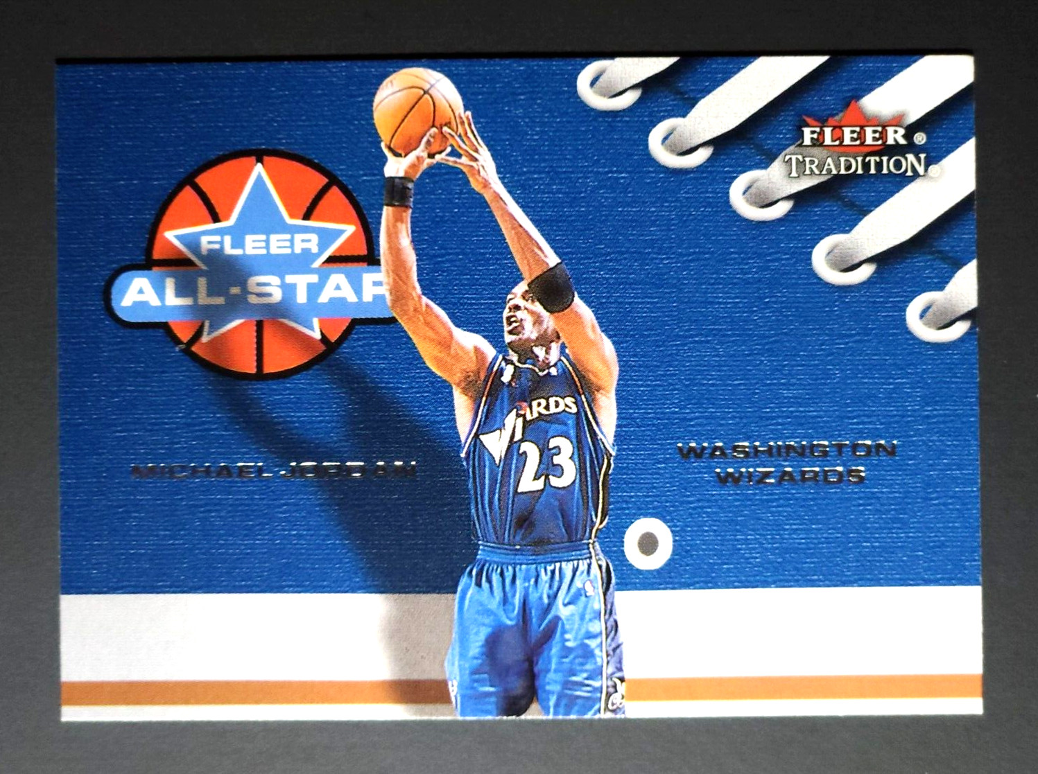 2002-03 FLEER TRADITION ALL STAR #4 MICHAEL JORDAN WASHINGTON WIZARDS *NRMT/MINT