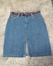 Vintage Limited Edition Tommy Girl Jean Pencil Skirt