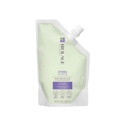 BIOLAGE: 10.1 fl. oz. Hydra Source Deep Treatment Pack 4 Dry Hair-Band New