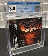 Bloody Roar (PlayStation PS1) 8.0 A CGC Graded FACTORY SEALED New