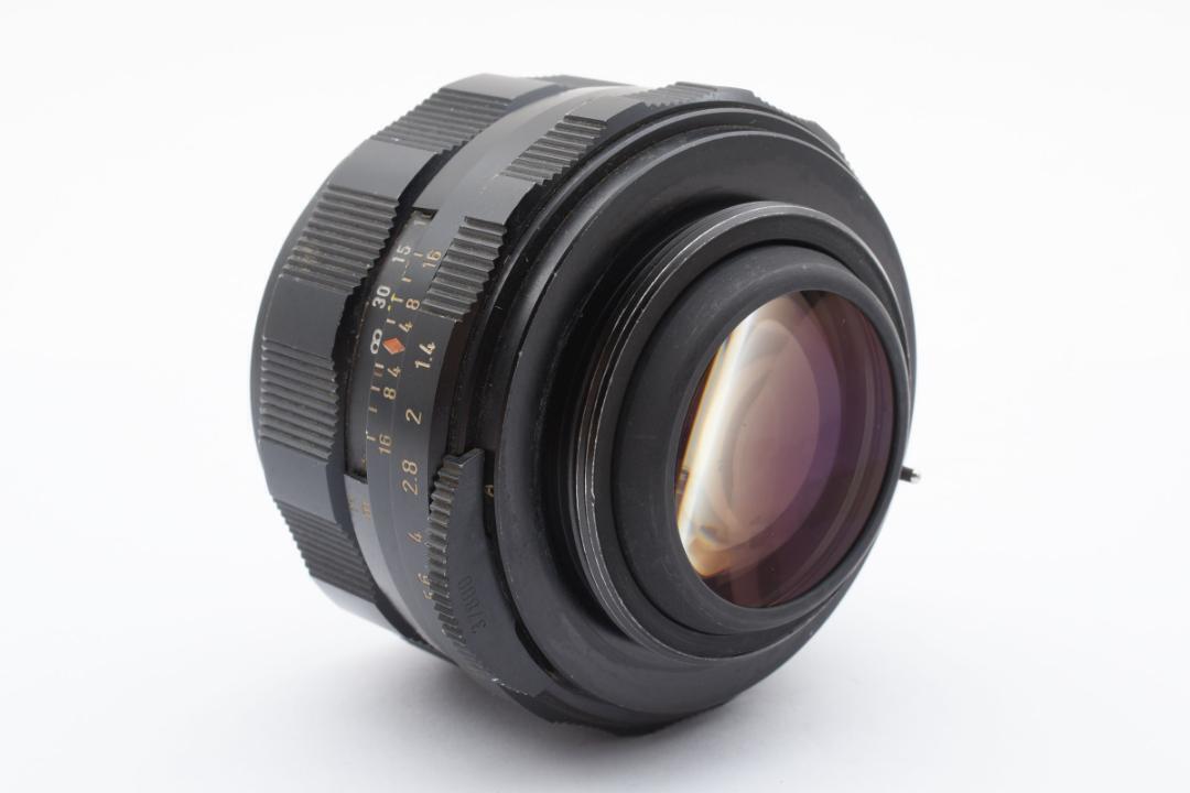 【特別送料無料!】 No F1.4 50mm Takumar Super yellowing eBay | SO233 hood with レンズ(単焦点)