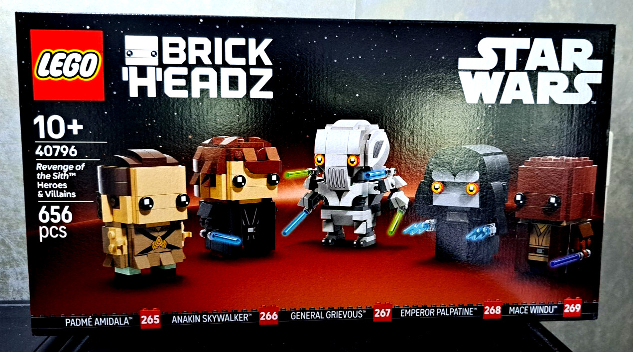 LEGO Brick Headz - Star Wars 40796 Hero And Villains from The Revenge of Sith