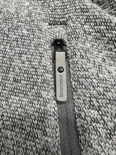 Smartwool Women's Hudson Trail Full Zip Fleece Sweater Jacket Wool Hoodie Sz S - Picture 6 of 11