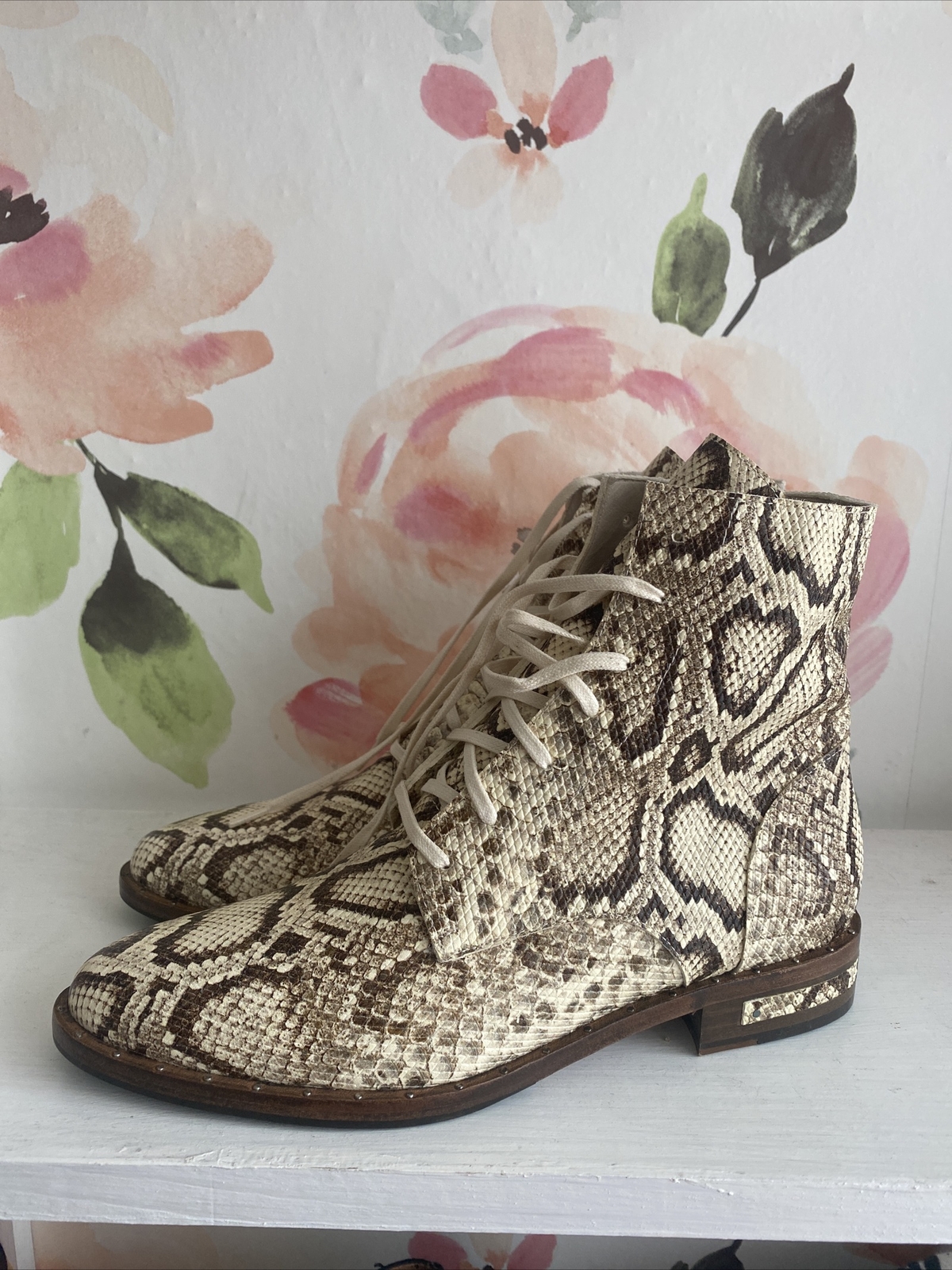 New Freda Salvador Ralf Snake Embossed 