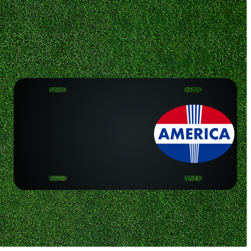 Custom Personalized License Plate With Add Names To America Red White And Blue - Picture 1 of 2