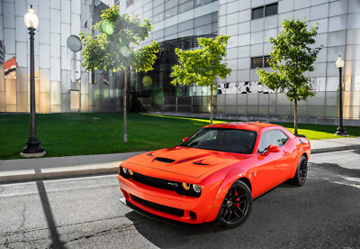 Großes A3 Dodge Hellcat Poster (brandneu)