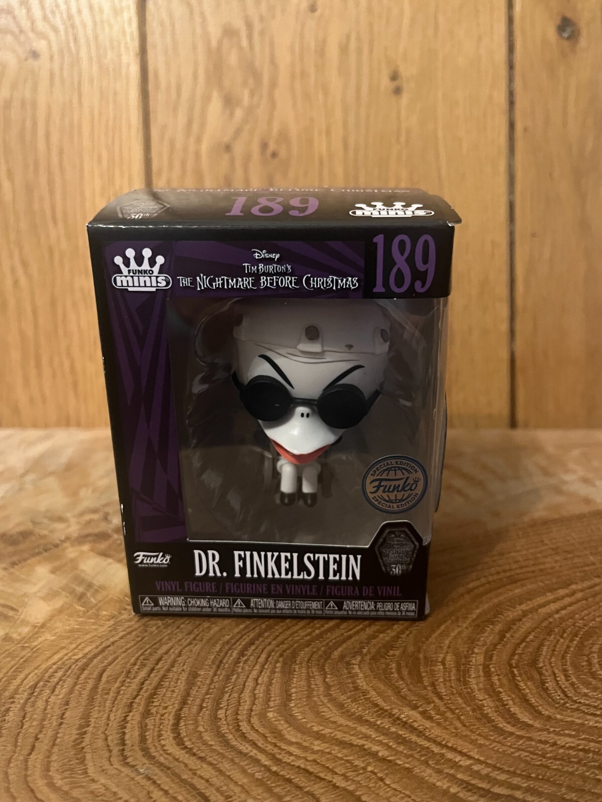 Funko The Nightmare Before Christmas No 189 Dr. Finkelstein Mini Figure (A02)