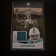 2024 Panini Donruss Elite - Influential Jerseys #IJS-RMT Raheem Mostert /500 