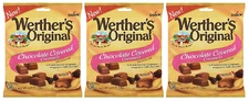 Werther's Original Chocolate Covered Caramels 3 Pack