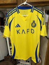 adidas Al Nassr Cristiano Ronaldo Home Jersey 2024/25 JP0459 Mens Size XL