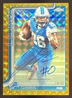 2025 Topps Chrome Jahmyr Gibbs Auto Gold Geometric Refractor #/50 Lions