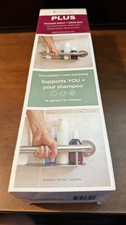 Plus 2-in-1 Shampoo Shelf and Grab Bar 16" inch, ADA Compliant, Wall-Mounted NEW