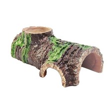 Medium Realistic Resin Hollow Log Reptile Hide Natural Looking DS-000074