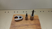 Snap-On Tools 3 Piece Socket Lot, #FRH200S, #TTX20E, #FP32E. Please Read Post.