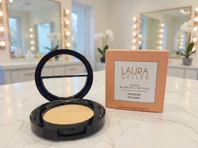 Laura Geller Baked Blurring + Setting Powder Pressed Powder 0.14 oz