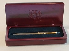 RAYTHEON AIRCRAFT SERVICES Logo Vintage Barrington Pen in Wood Presentation Case