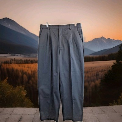 Austin Clothing Co Blue Pleated Casual Pants Boys 18  32 x 28