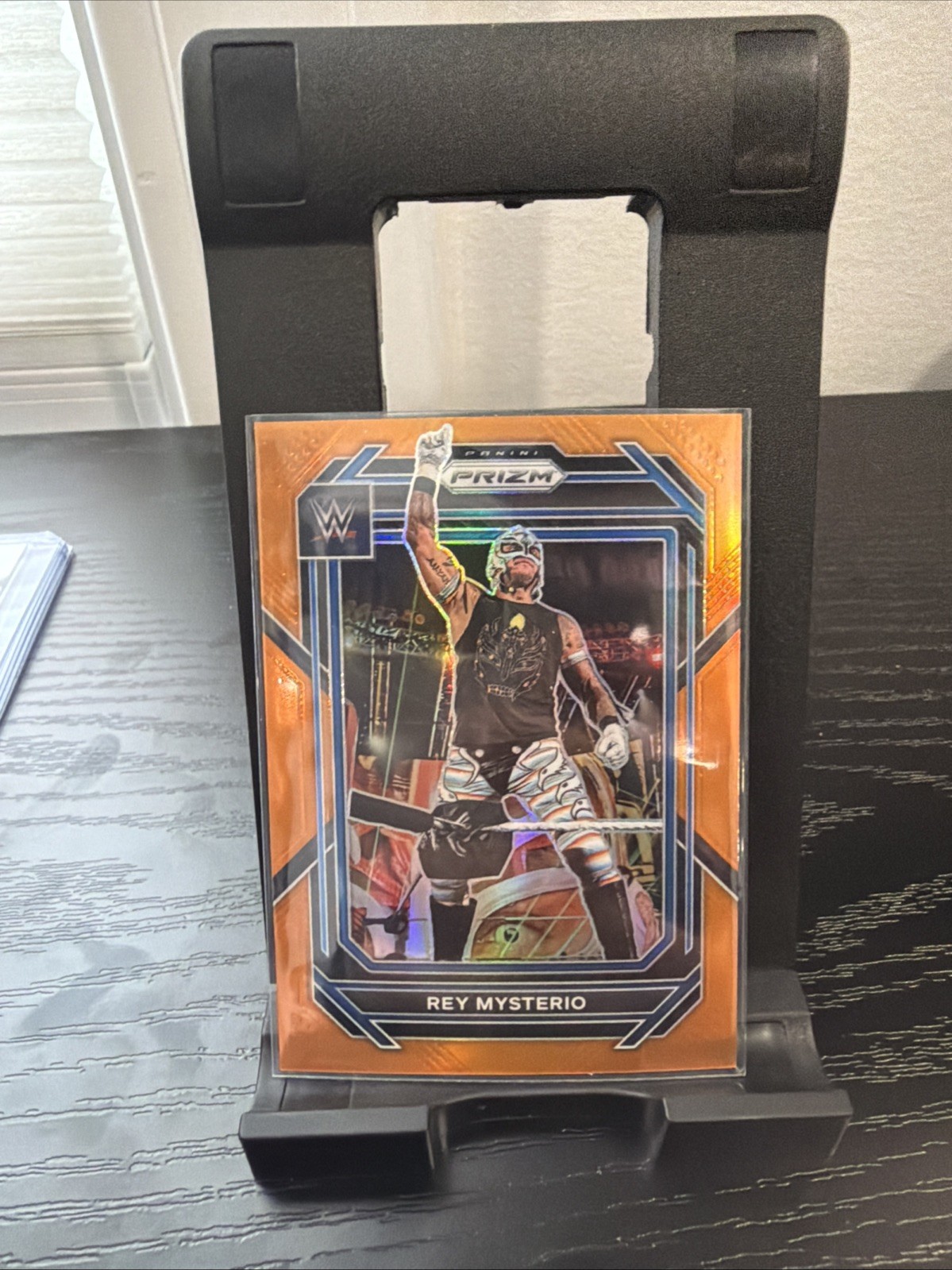 2023 Panini Prizm WWE - Rey Mysterio #112 Orange Prizm /99