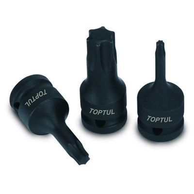 TORX Schlag-Stecknuss TOPTUL 1/2 zoll T50, Länge 60mm