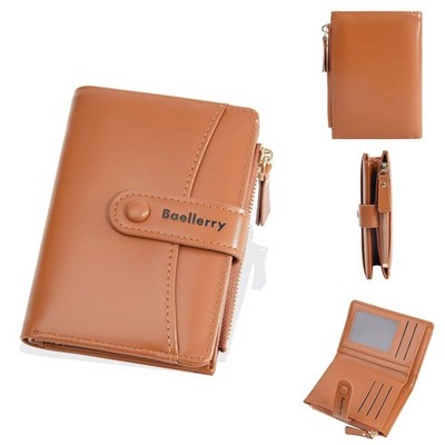 Baellerry Women s Brown Wallets PU Leather