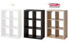 NEW IKEA KALLAX Shelving Unit Bookcase Display Cube Storage Shelf  77x112cm