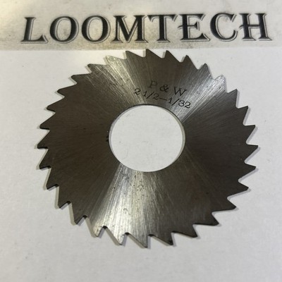 Milling Cutter Slitting Saw  2-1/2 X 1/32 X 7/8  Bore Pratt And Whitney *J18