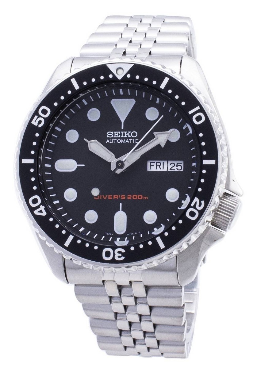 Seiko Prospex Men's Black Watch SKX007K2 for sale online