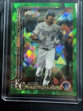 2025 Topps Chrome Update Series Sapphire Edition - Mike Yastrzemski #USC44 Green