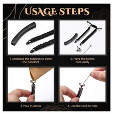 Elegant Stainless Steel Bracelet Ashes Holders For Pet Cremation Remembrances