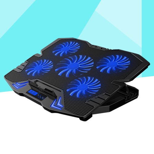 Notebook Cooler with Fans Adjustable Laptop Cooling Pad Silent Cooling Stand - 第 2/12 張圖片