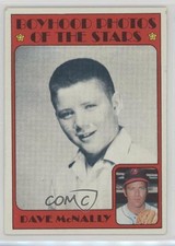 1972 Topps Boyhood Photos of the Stars Dave McNally #344 f0v
