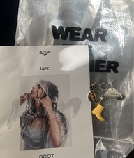 Exclusive Dr. Martens The 1460 Rain Boot Keychain, Tote, And Magazine