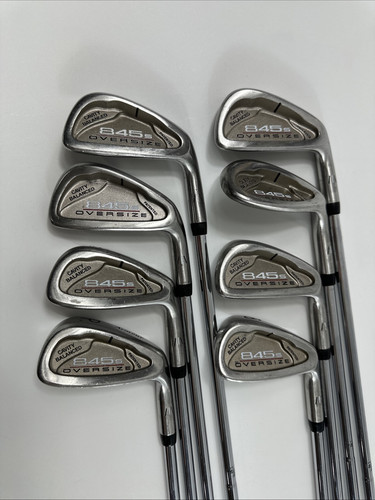 Tommy Armour 845s OVERSIZE 3-PW, SW Iron Set RH Steel Shaft REGULAR Flex no #5