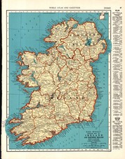 Rand McNally & Co. 1940-1949 Date Range Antique Maps, Atlases