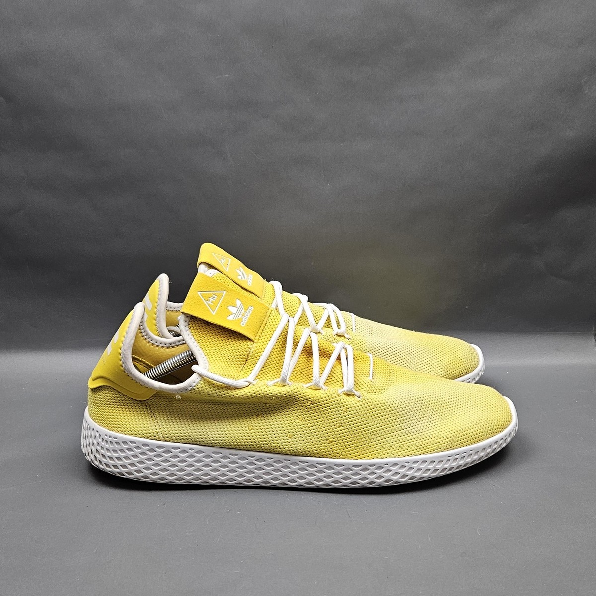 Size 13 Adidas Pharrell x Tennis Hu Yellow for sale online