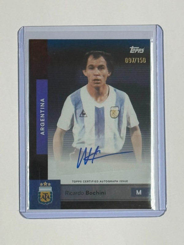 Ricardo Bochini Autograph /150 - Topps Team Set Argentina 2026 BC-RB