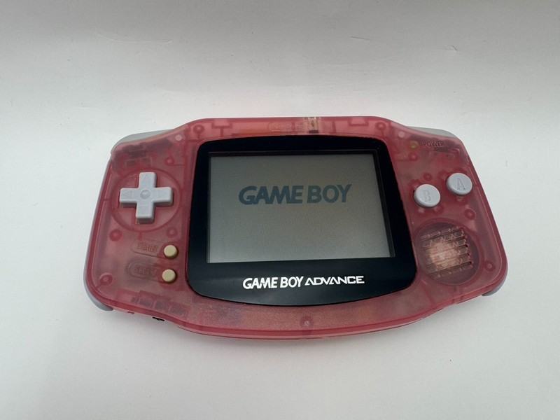 Nintendo Game Boy Advance Milky Pink AGB-001 Console Japan Tested
