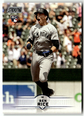2025 Topps Stadium Club MLB No. 196 Ben Rice Rookie