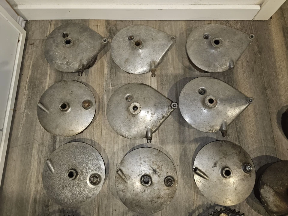 Mz Ts 150 Bremse Bremankerplatten Kettenkasten Konvolut Teile Orginal - Bild 2 von 4