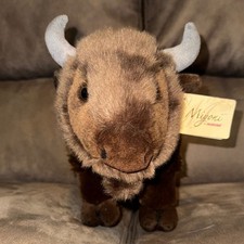 Miyoni AURORA Bison Plush Toy-NWT