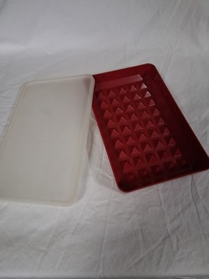 Vintage Tupperware Hot Dog,Deli Meat,Bacon Keeper With Lifd 1292-7