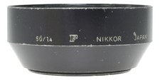 Nikon Nikkor 50mm f/1.4 Lens Hood used shade vintage