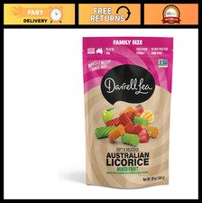 Family Size Soft Australian Licorice - Non-GMO, Vegetarian, No Palm Oil, 20oz