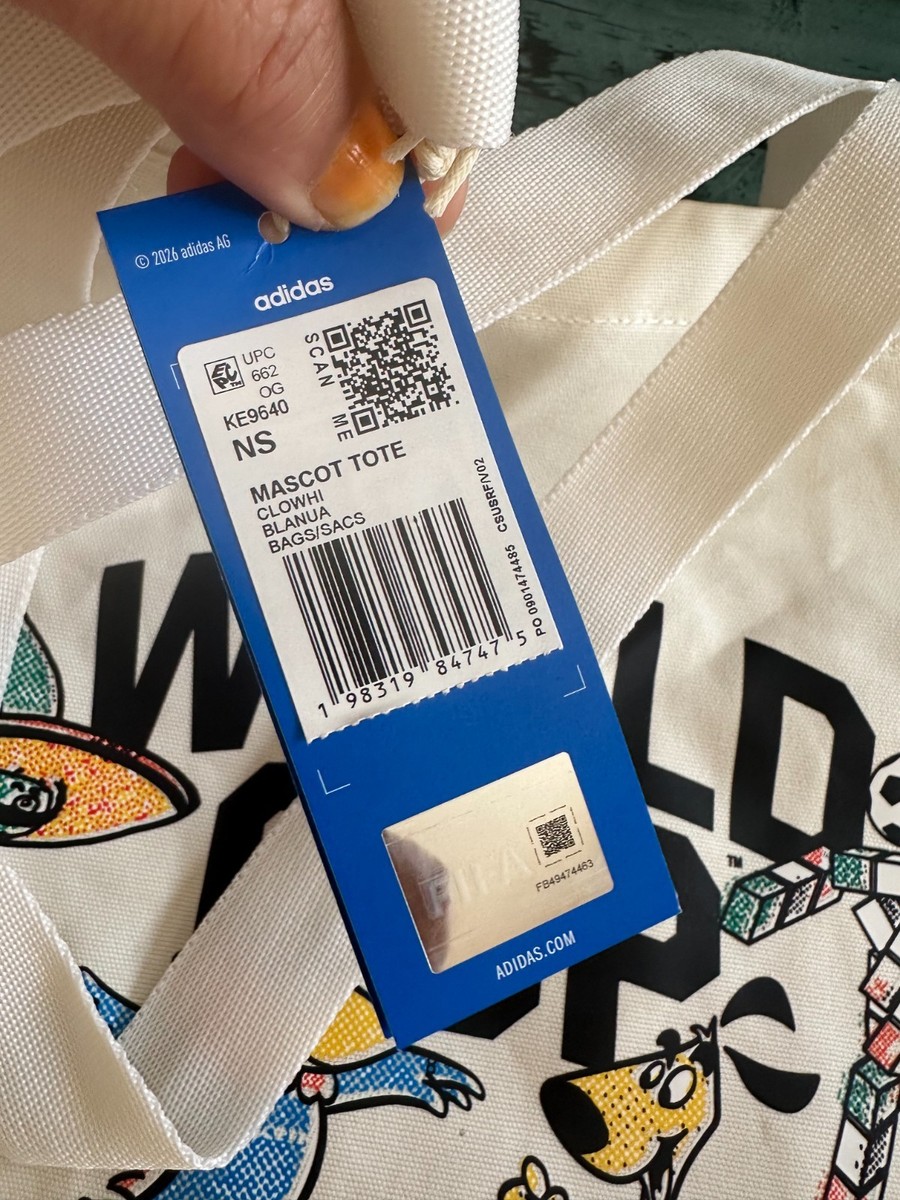 BN adidas FIFA World Cup 26 Mascot Canvas tote bag unisex | eBay